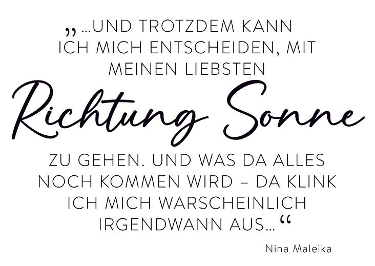 Karte „Richtung Sonne“
