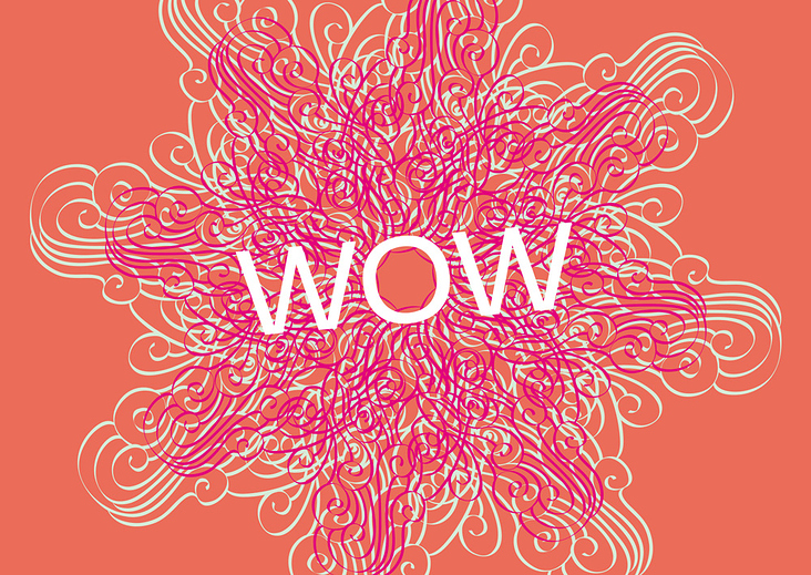 Karte „WOW“