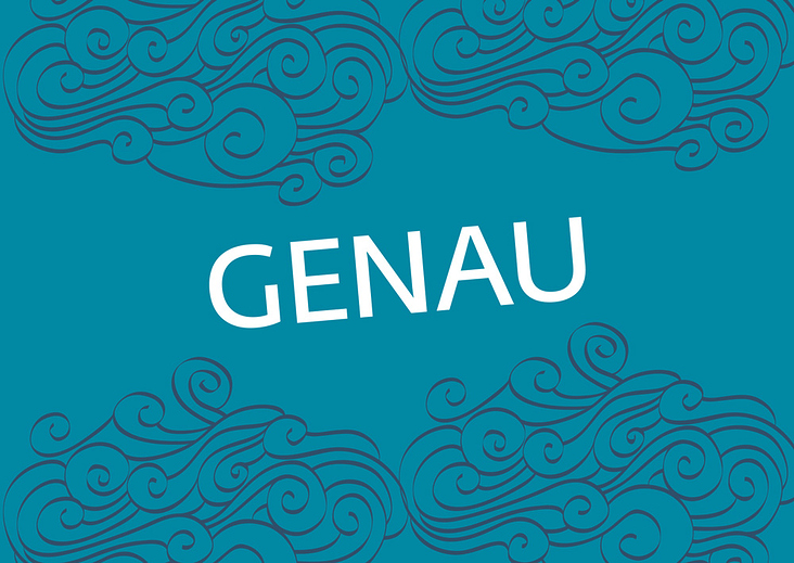 Karte „GENAU“