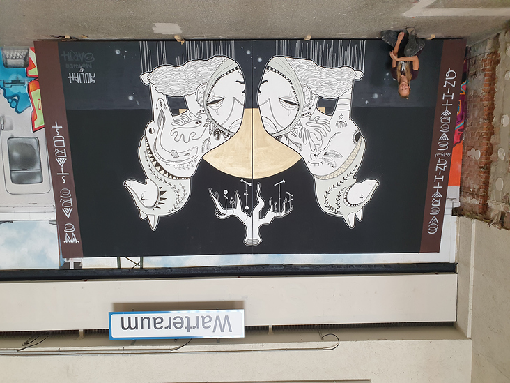 We are all in this together – Secret Walls Gallery Hauptbahnhof Stuttgart
