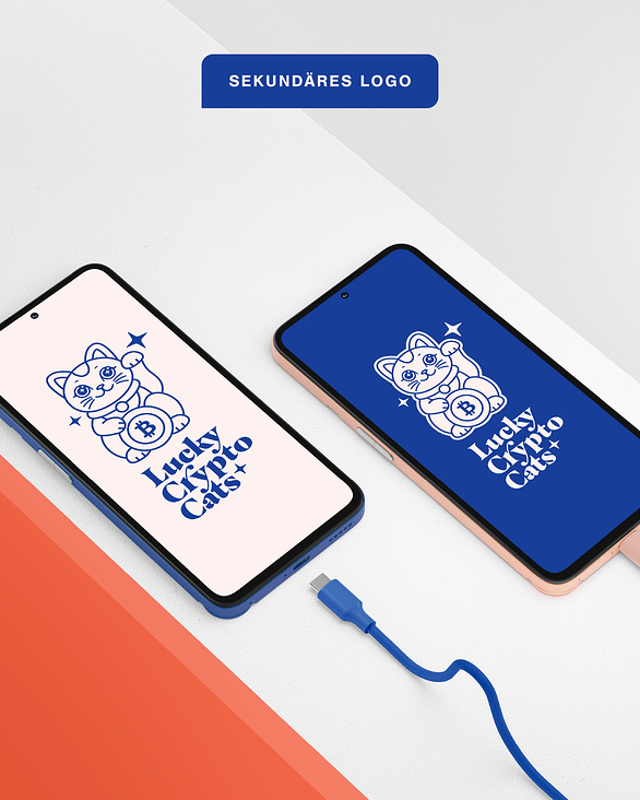 Corporate Design für Lucky Crypto Cats – illustratives Brand Design