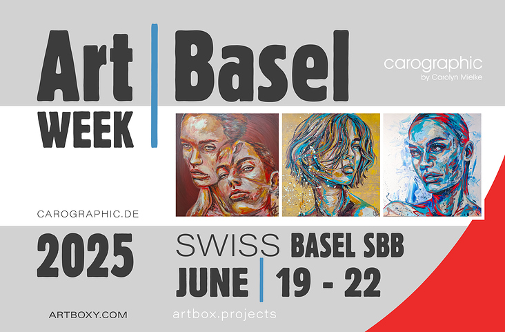 carographic – Art Basel Week 2025, Basel SBB – Westflügel, Artboxy