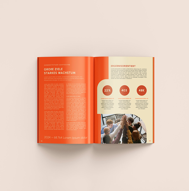 Print Design Beispiel