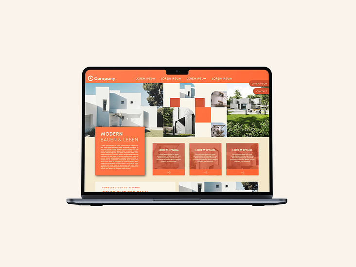 Webdesign Beispiel