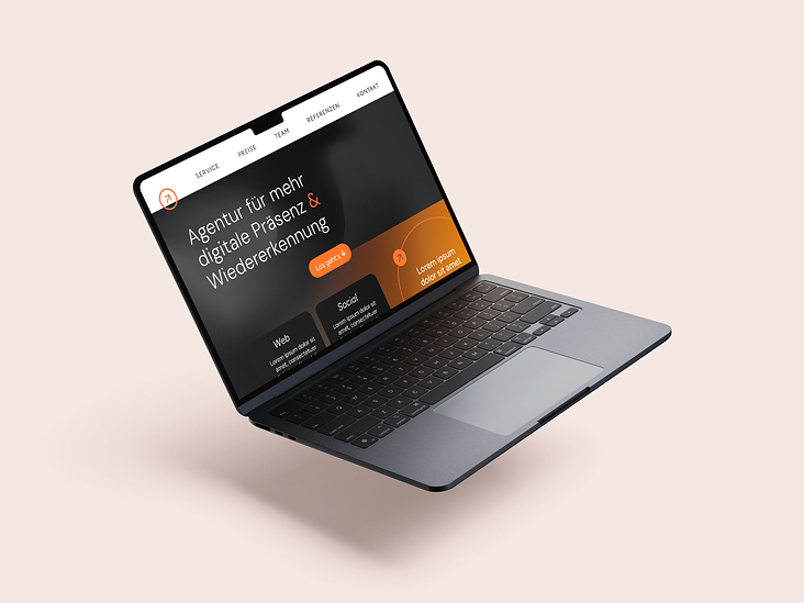 Webdesign Beispiel