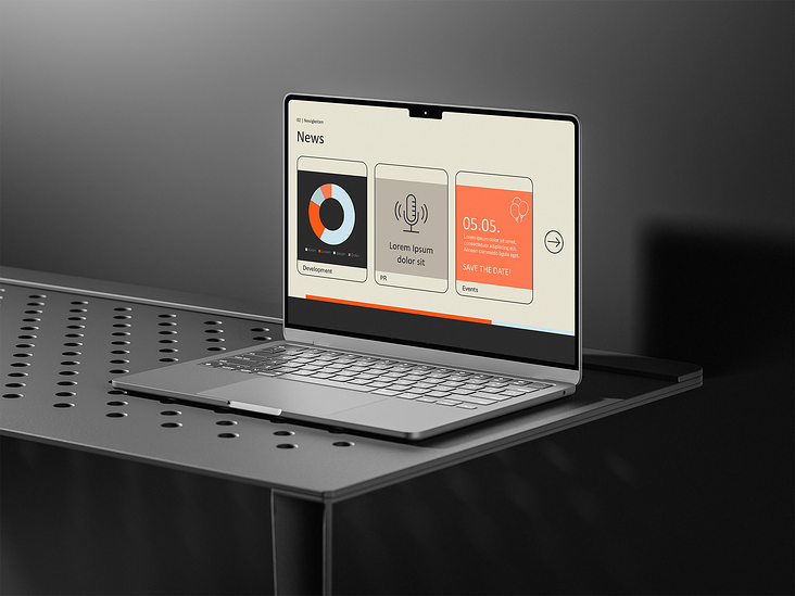 Präsentation Design Beispiel