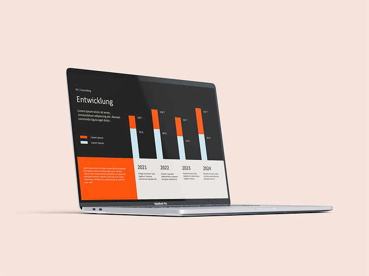 Präsentation Design Beispiel