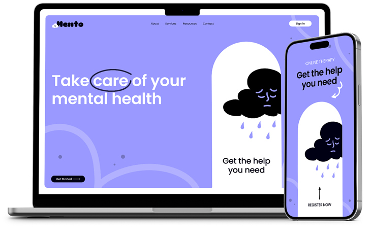 Mockup – Laptop und Smartphone