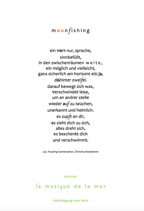 Ankündigung einer Serie