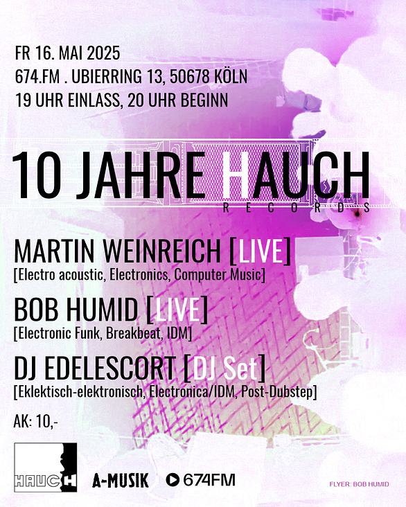 10 Jahre HAUCH Records 674.fm