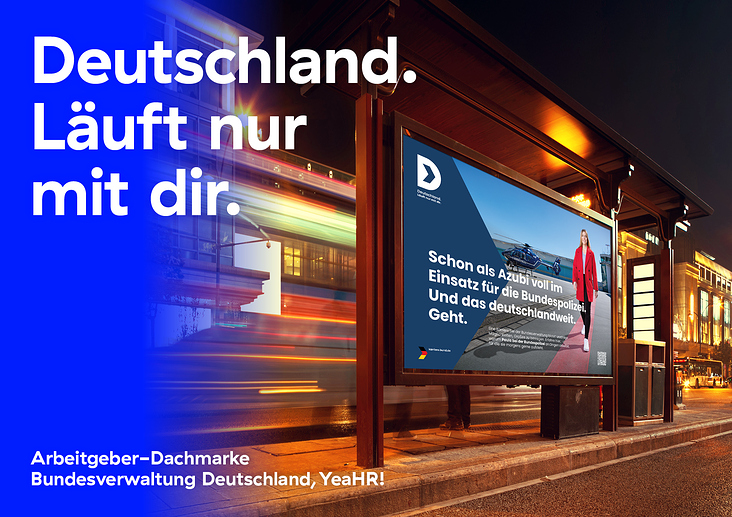 Bundesverwaltung Deutschland / Arbeitgeber-Dachmarke