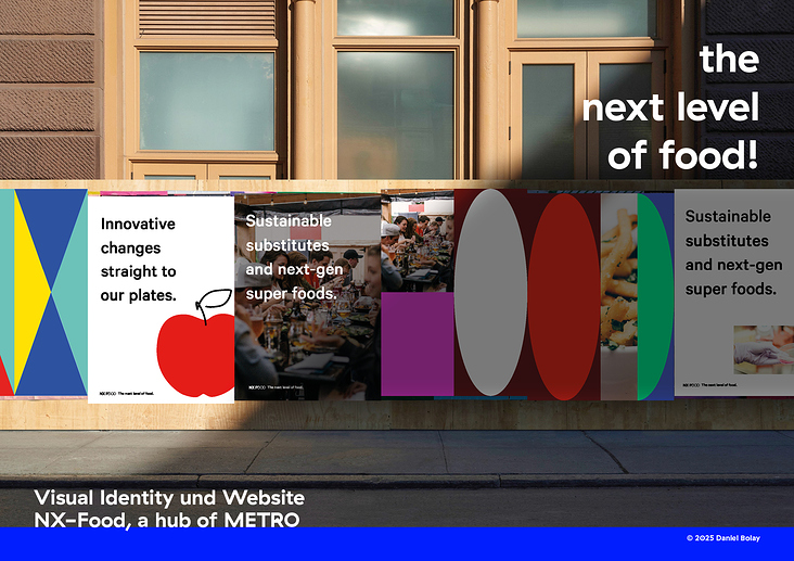 NX-Food / Visual Identity & Website