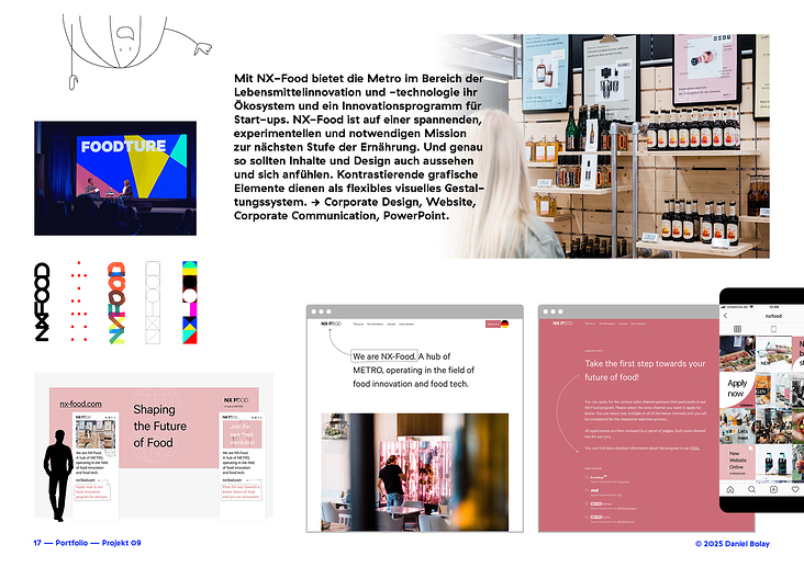 NX-Food / Visual Identity & Website