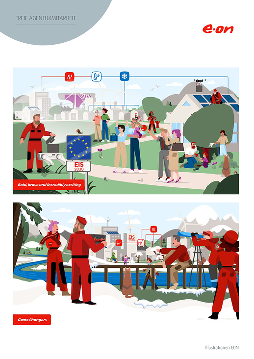 Portfolio Illustration 2025 Seite 05