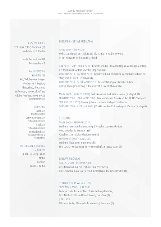 Lebenslauf 20252