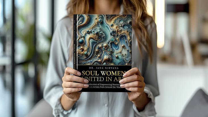 Buchcover – Frau mit Buch