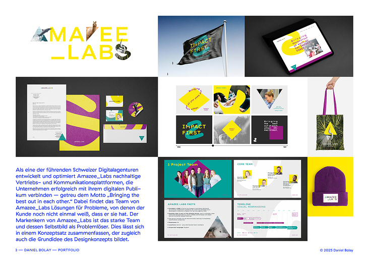 Redesign visuelle Identität / Amazee_Labs