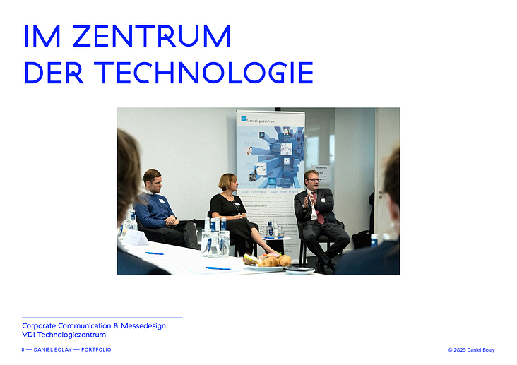 Corporate Communication & Messedesign / VDI Technologiezentrum