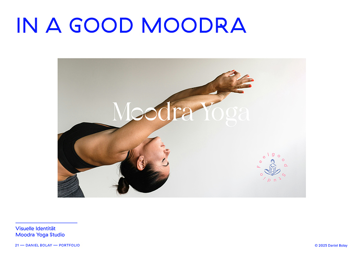 Visuelle Identität / Moodra Yoga Studio