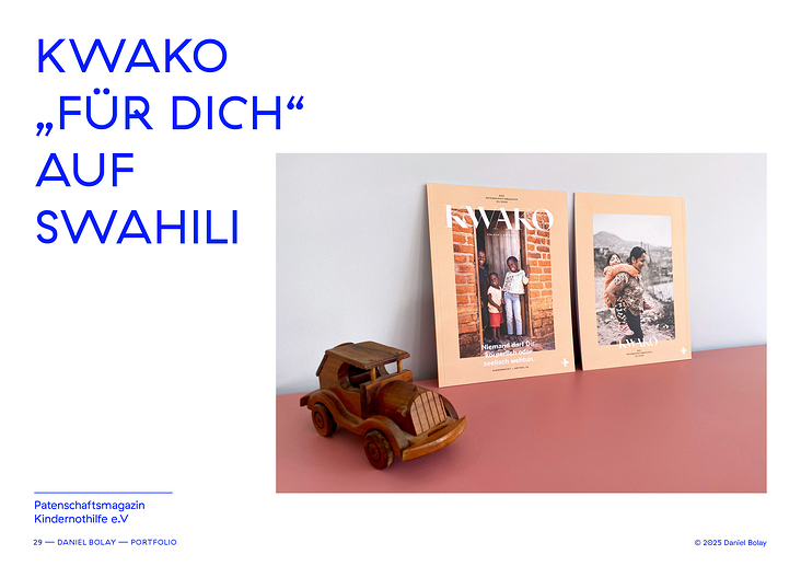 Patenschaftsmagazin / Kindernothilfe e.V