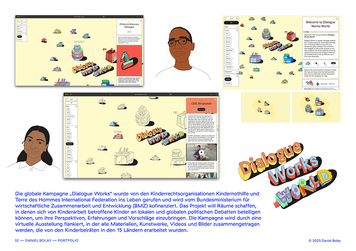Digitale Plattform, Dialogue Works World / Kindernothilfe und Terre des Hommes