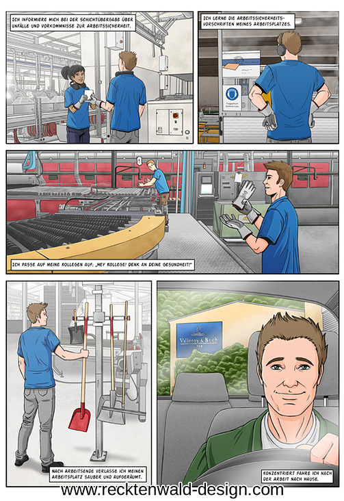 Erklärcomic „Villeroy & Boch“