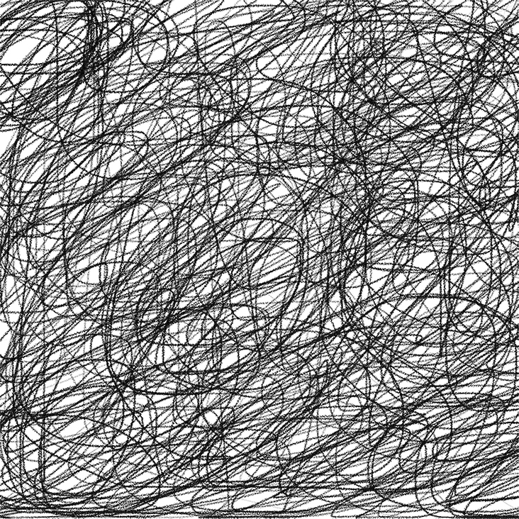 Graphic (Lines) _ digital picture _ photo print _ 25,4 cm