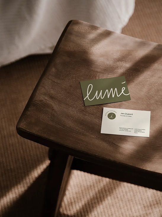 Lumé Visitenkarte