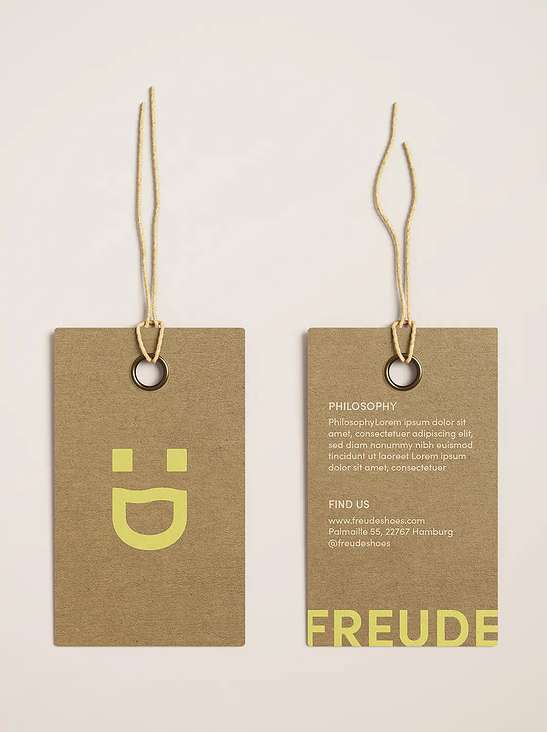 FREUDE Etiketten für Produkte