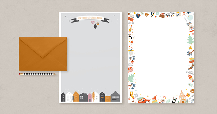 weihnachtsbriefpapier – kunde: korsch verlag