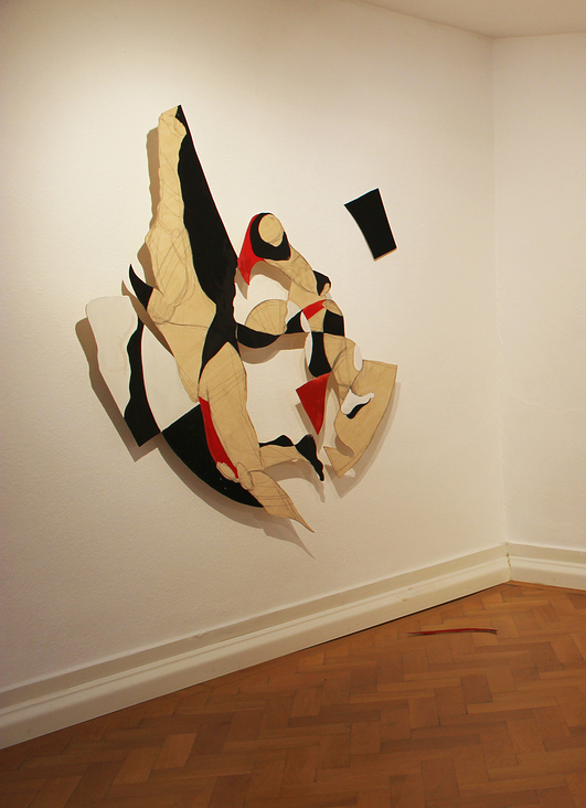 Installationen.Holzschnitte.