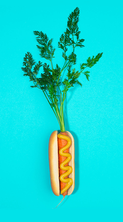 Veggie Hot Dog