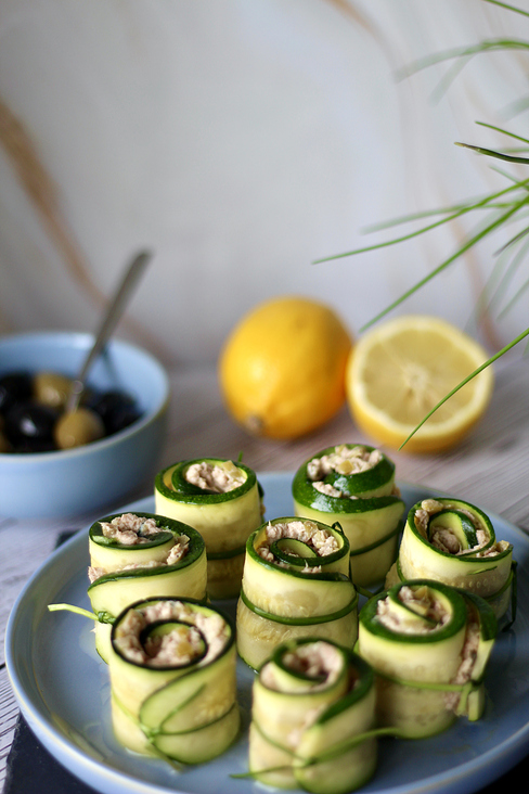 Zucchini-Röllchen