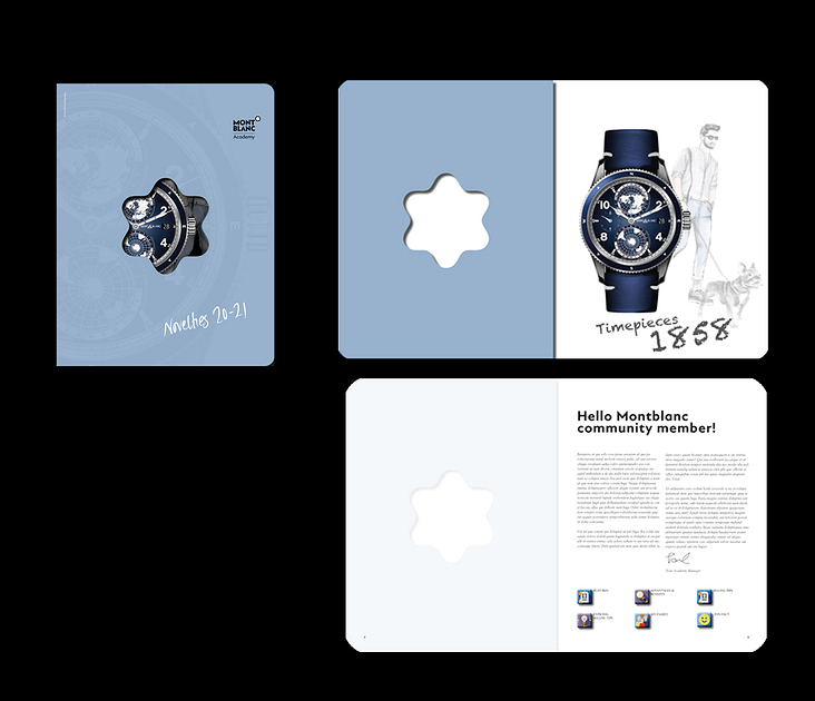 Montbblanc – Design für Novilties Katalog
