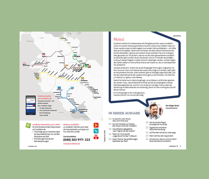 Lokbuch Kundenmagazin