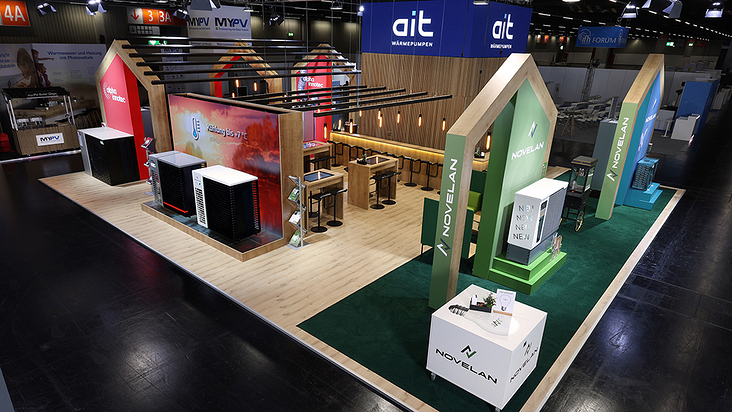 Messestand alpha Innotec