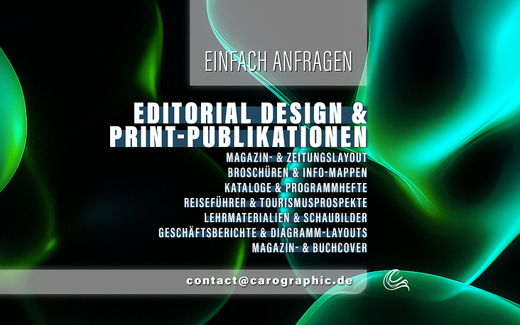 #EditorialDesign #Magazindesign #Broschüren #carographic