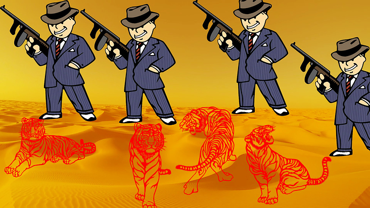 Paper tigers vs Stationary (stationery) bandits