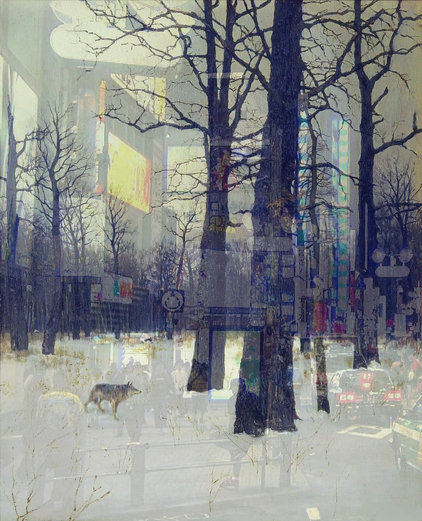 Winter in the forest