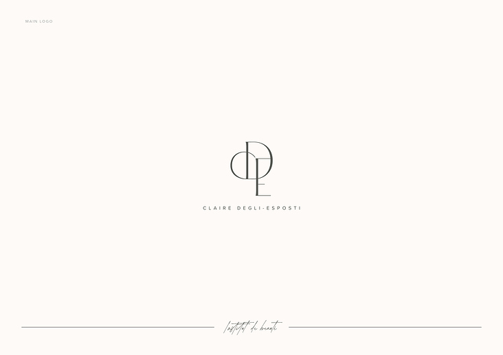 Branding Beauty-Aesthetics for Claire D.-Esposti