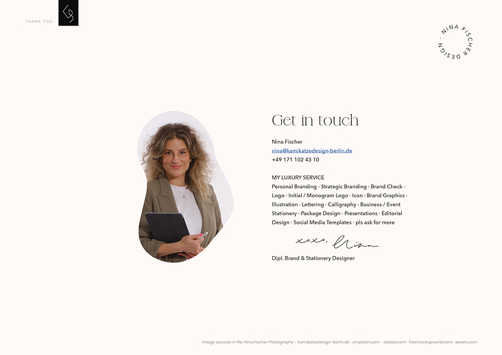 Thank you – Get in touch