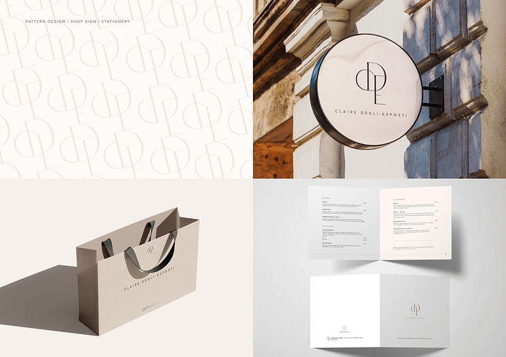 Pattern Design / Shop Sign / Brochure