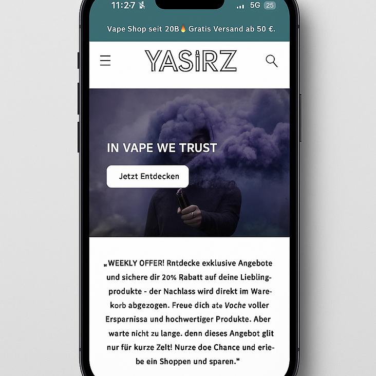 E-Zigaretten Online Shop