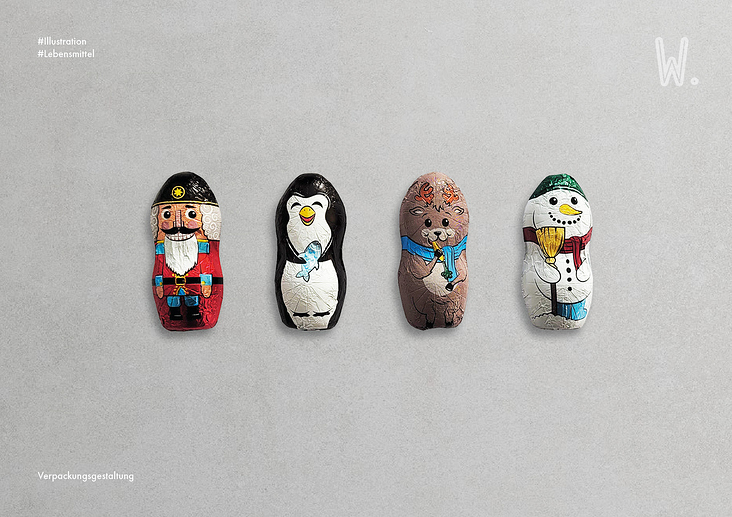 Weihnachtsfiguren Folien