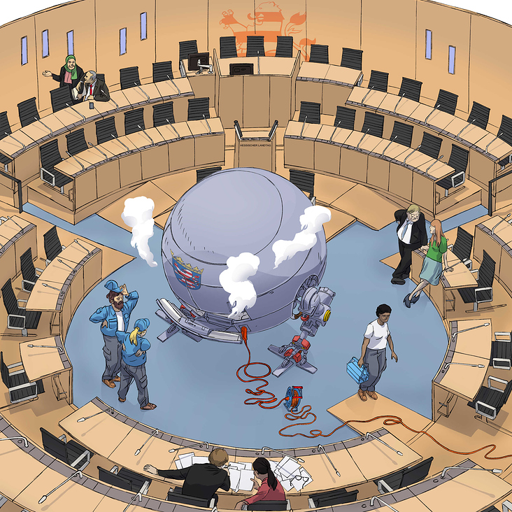 Landtag Hessen 1