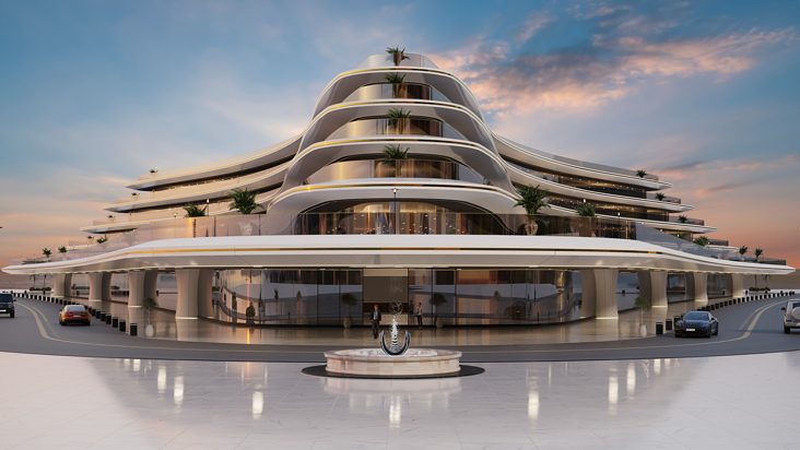 Hotel – 3D Architektur Visualisierung Medien Agentur Stuttgart