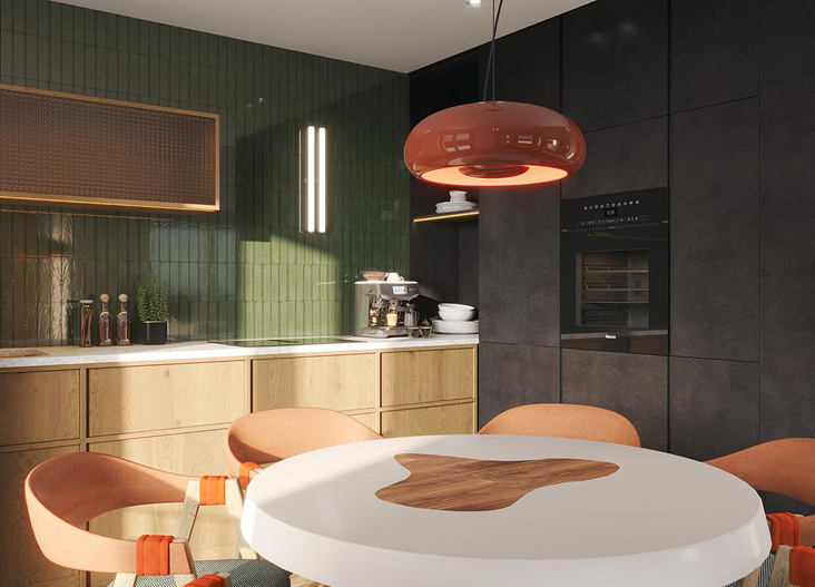 3D Visualisierung: MAYA Häuser, Andermatt