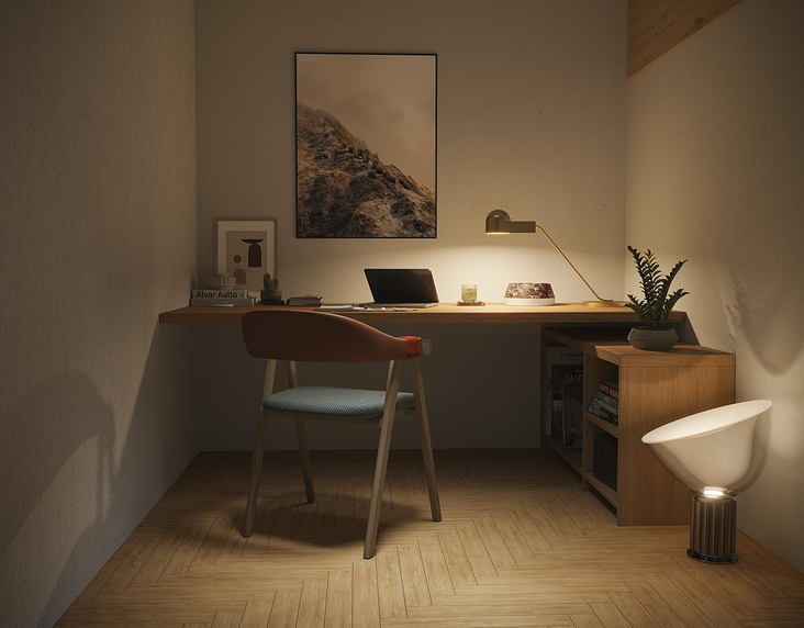 3D Visualisierung: MAYA Häuser, Andermatt
