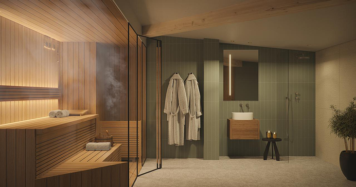 3D Visualisierung: MAYA Häuser, Andermatt