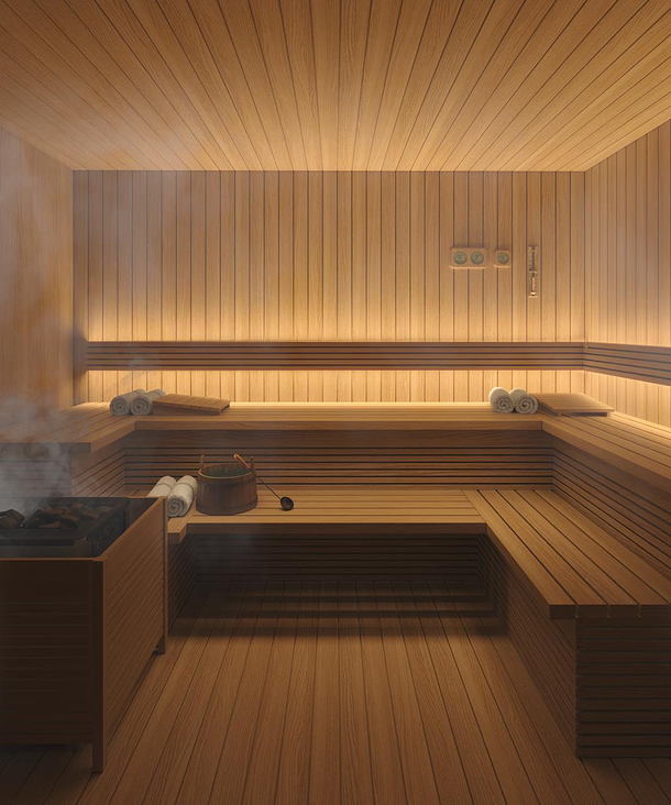 3D Visualisierung: MAYA Häuser, Andermatt